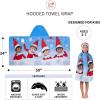Thomas & Friends Kids Super Soft Bath/Pool/Beach Soft Cotton Terry Hooded Towel Wrap, 24 in x 50 in, (100% Officially Licensed Product) By Franco(Elf on the Shelf)