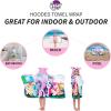 Thomas & Friends Kids Super Soft Bath/Pool/Beach Soft Cotton Terry Hooded Towel Wrap, 24 in x 50 in, (100% Officially Licensed Product) By Franco(My Little Pony)