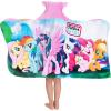 Thomas & Friends Kids Super Soft Bath/Pool/Beach Soft Cotton Terry Hooded Towel Wrap, 24 in x 50 in, (100% Officially Licensed Product) By Franco(My Little Pony)