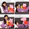 Thomas & Friends Percy Engine Train Kids Bedding Super Soft Plush Cuddle Pillow Buddy, (Officially Licensed Product) by Franco(Peppa Pig)