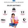 Thomas & Friends Percy Engine Train Kids Bedding Super Soft Plush Cuddle Pillow Buddy, (Officially Licensed Product) by Franco(Peppa Pig)