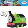 Thomas & Friends Percy Engine Train Kids Bedding Super Soft Plush Cuddle Pillow Buddy, (Officially Licensed Product) by Franco(Percy (Official Mattel Product))