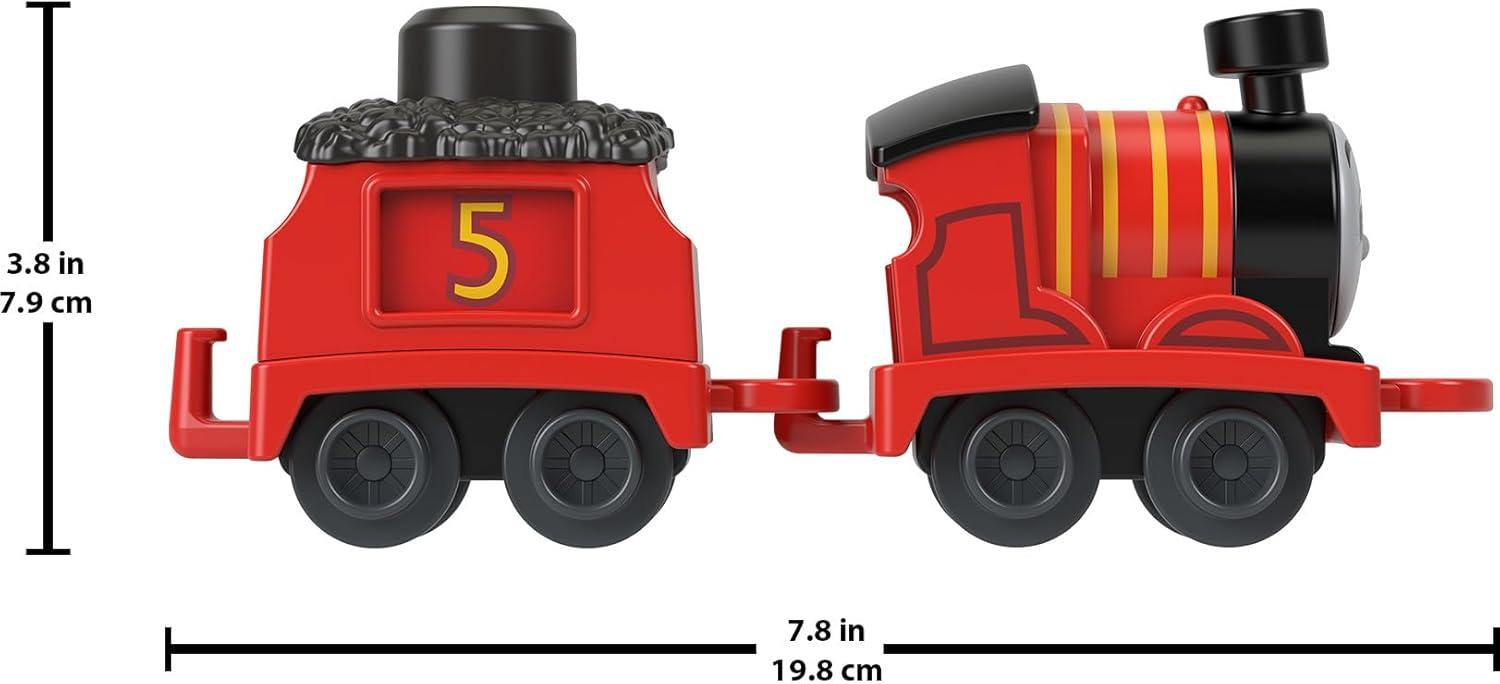 imageThomas amp Friends Toddler Toy My First Knapford Station Train Playset with Stack amp Wobble Cargo for Kids Ages 18 MonthsKnapford Station Thomas Engine