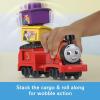 Thomas & Friends Toddler Toy My First Knapford Station Train Playset with Stack & Wobble Cargo for Kids Ages 18+ Months(Knapford Station + Thomas Engine)