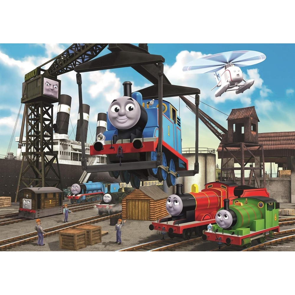 imageThomas amp Friends at The Docks Puzzle 35Piece