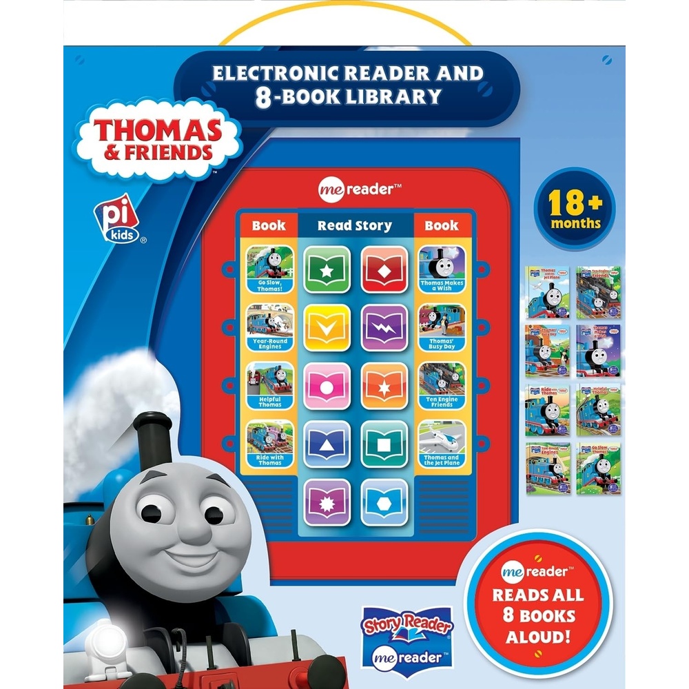 imageThomas amp Friends Me Reader Electronic Reader and 8Book Library PI Kids