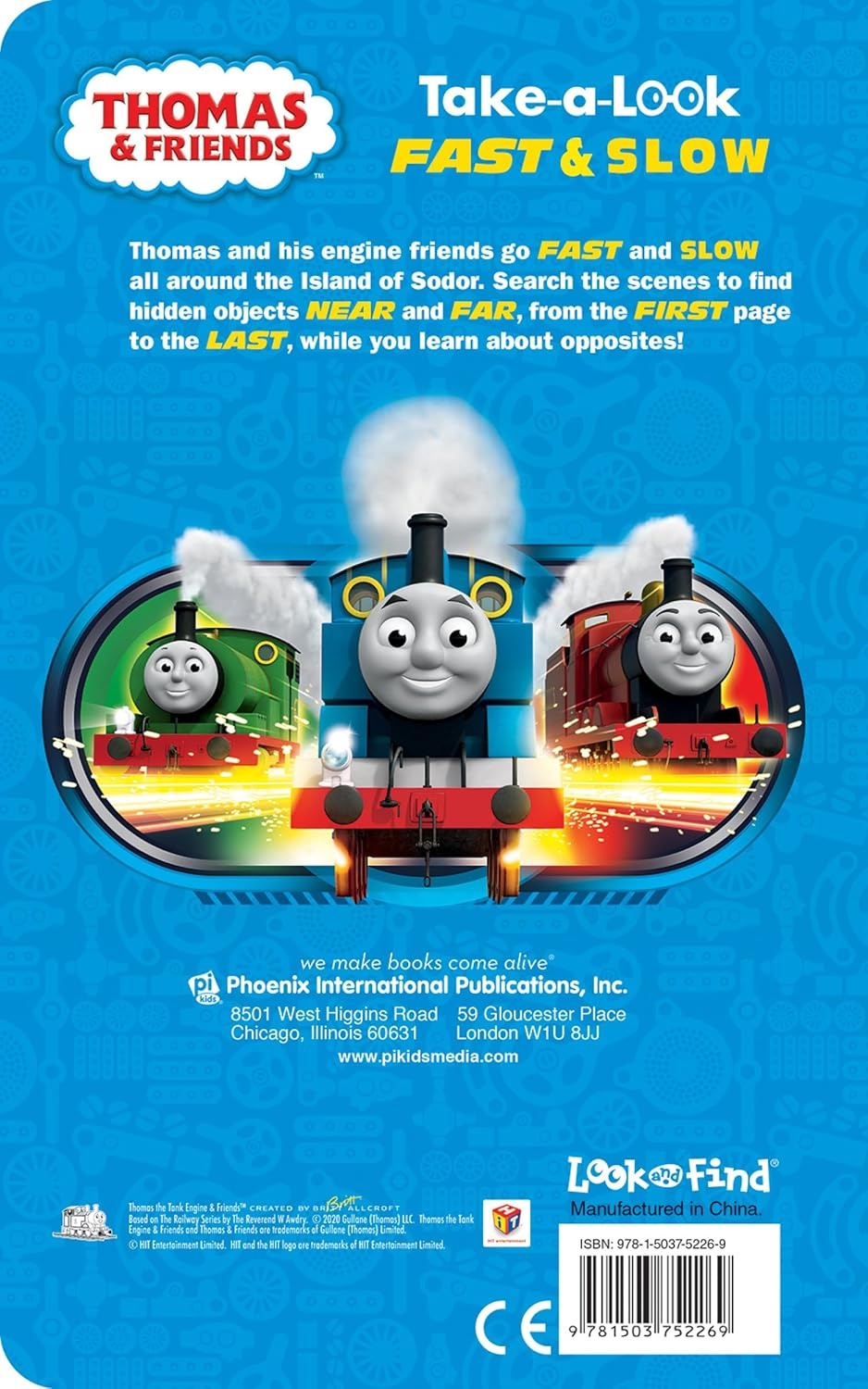 image:imageThomas amp Friends Fast amp Slow TakeALook Book