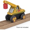 Thomas & Friends Wooden Railway, Kevin the Crane, Push-Along Toy Vehicle for Kids Ages 2 and Up(Wood Vehicle)