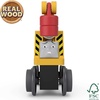 Thomas & Friends Wooden Railway, Kevin the Crane, Push-Along Toy Vehicle for Kids Ages 2 and Up(Wood Vehicle)