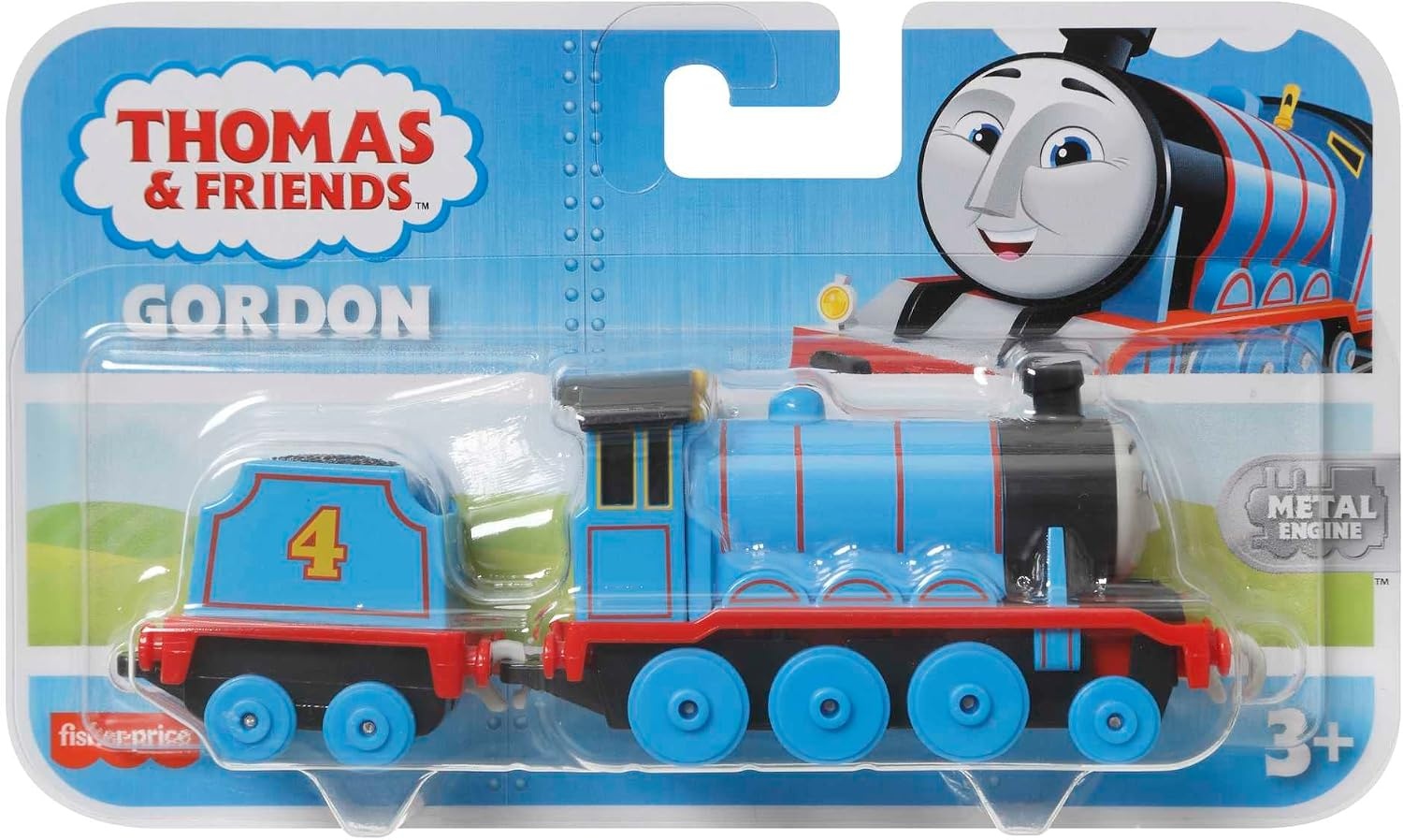 image:imageThomas amp Friends by FisherPrice Train Large PushAlong DieCast Henry Engine amp Cargo Car from The Classic amp All Engines Go Series for PreschoolersGordon