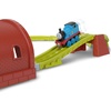Thomas & Friends Toy Train Set by Fisher-Price, Bell Station Playset with Push-Along Thomas Engine, Ringing Bell, Tunnel, Gate & Expandable