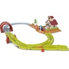 Thomas & Friends Toy Train Set by Fisher-Price, Bell Station Playset with Push-Along Thomas Engine, Ringing Bell, Tunnel, Gate & Expandable