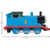 Thomas & Friends Toy Train from Fisher-Price, Giant Whistling Thomas Large-Scale Engine, Press Steam Dome to Hear Train Whistle, Storage Compartment