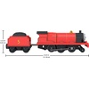 Thomas & Friends by Fisher-Price Motorized Toy Train, Battery-Powered Engine & Cargo Vehicle Featuring Classic Characters (Styles May Vary)(James)
