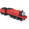 Thomas & Friends by Fisher-Price Motorized Toy Train, Battery-Powered Engine & Cargo Vehicle Featuring Classic Characters (Styles May Vary)(James)