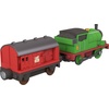 Thomas & Friends by Fisher-Price Motorized Toy Train, Battery-Powered Engine & Cargo Vehicle Featuring Classic Characters (Styles May Vary)(Percy)