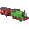 Thomas & Friends by Fisher-Price Motorized Toy Train, Battery-Powered Engine & Cargo Vehicle Featuring Classic Characters (Styles May Vary)(Percy)