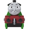 Thomas & Friends by Fisher-Price Train, Large Push-Along Die-Cast Henry Engine & Cargo Car from The Classic & All Engines Go Series, for Preschoolers(Henry)