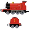 Thomas & Friends by Fisher-Price Train, Large Push-Along Die-Cast Henry Engine & Cargo Car from The Classic & All Engines Go Series, for Preschoolers(James)