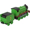 Thomas & Friends by Fisher-Price Train, Large Push-Along Die-Cast Henry Engine & Cargo Car from The Classic & All Engines Go Series, for Preschoolers(Henry)