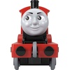 Thomas & Friends by Fisher-Price Train, Large Push-Along Die-Cast Henry Engine & Cargo Car from The Classic & All Engines Go Series, for Preschoolers(James)