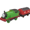 Thomas & Friends by Fisher-Price Motorized Toy Train, Battery-Powered Engine & Cargo Vehicle Featuring Classic Characters (Styles May Vary)(Percy)