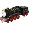 Thomas & Friends by Fisher-Price Train, Large Push-Along Die-Cast Henry Engine & Cargo Car from The Classic & All Engines Go Series, for Preschoolers(Hiro)