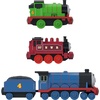 Thomas & Friends by Fisher-Price Toy Trains, Multipack of 3, Die-Cast Thomas, Diesel & James, Push-Around Engines with Magnetic Connectors (Amazon Exclusive)