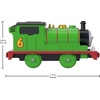 Thomas & Friends Toy Train by Fisher-Price, Large-Scale Talking Percy Engine with Push-Button Train Noises & Favorite Phrases from the Classic Series(Percy)