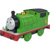 Thomas & Friends Toy Train by Fisher-Price, Large-Scale Talking Percy Engine with Push-Button Train Noises & Favorite Phrases from the Classic Series(Percy)