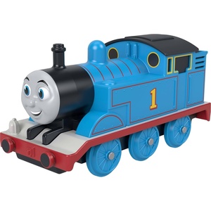 Thomas & Friends Toy Train by Fisher-Price, Large-Scale Talking Percy Engine with Push-Button Train Noises & Favorite Phrases from the Classic Series(Thomas)