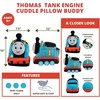 Thomas & Friends Engine Train Kids Bedding Super Soft Plush Cuddle Pillow Buddy, (Officially Licensed Product) By Franco