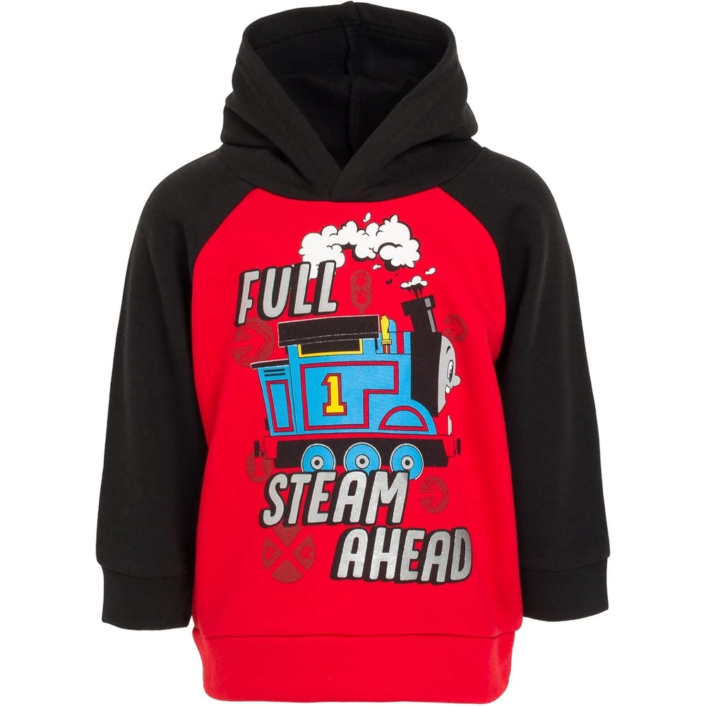 image:imageTHOMAS amp FRIENDS Tank Engine Baby Pullover Hoodie Infant to Little KidRed
