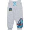THOMAS & FRIENDS Boys’ 2-Pack Fleece Jogger Pants Toddler to Little Kid(Blue / Grey)