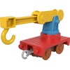 Thomas & Friends Toy Train, Wobble Cargo Thomas Motorized Engine with 2 Cargo Cars for Preschool Railway Play Ages 3+ Years(Muddy Friends)