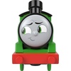 Thomas & Friends Toy Train, Wobble Cargo Thomas Motorized Engine with 2 Cargo Cars for Preschool Railway Play Ages 3+ Years(Percy & Bruno)