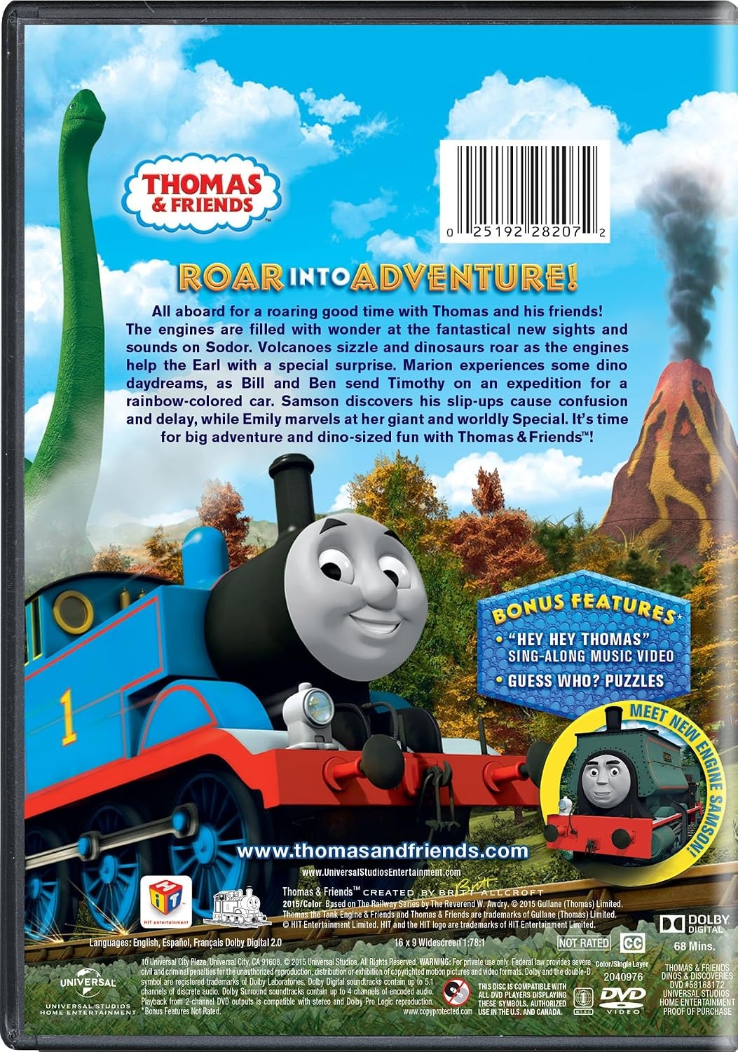 image:imageThomas amp Friends Dinos amp Discoveries DVD