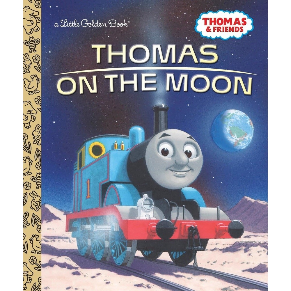 image:imageThomas on the Moon Thomas amp Friends Little Golden Book
