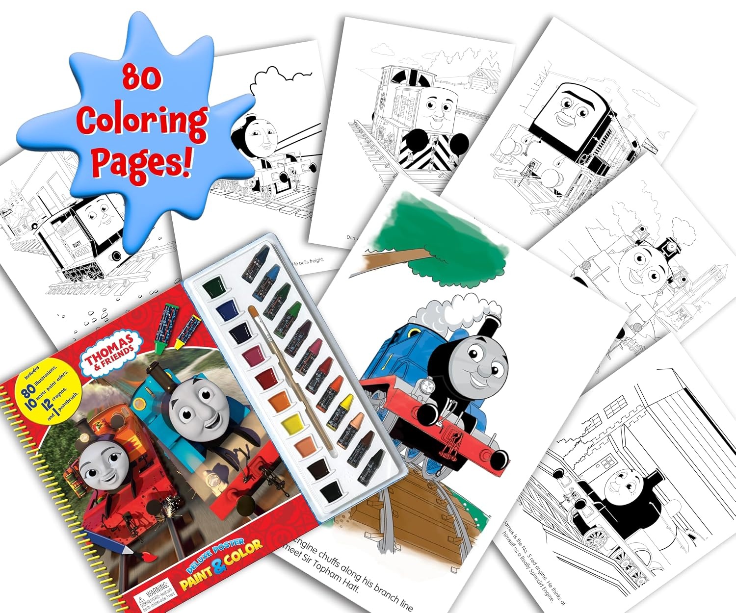image:imageTHOMAS DELUXE POSTER PAINT amp COLOR