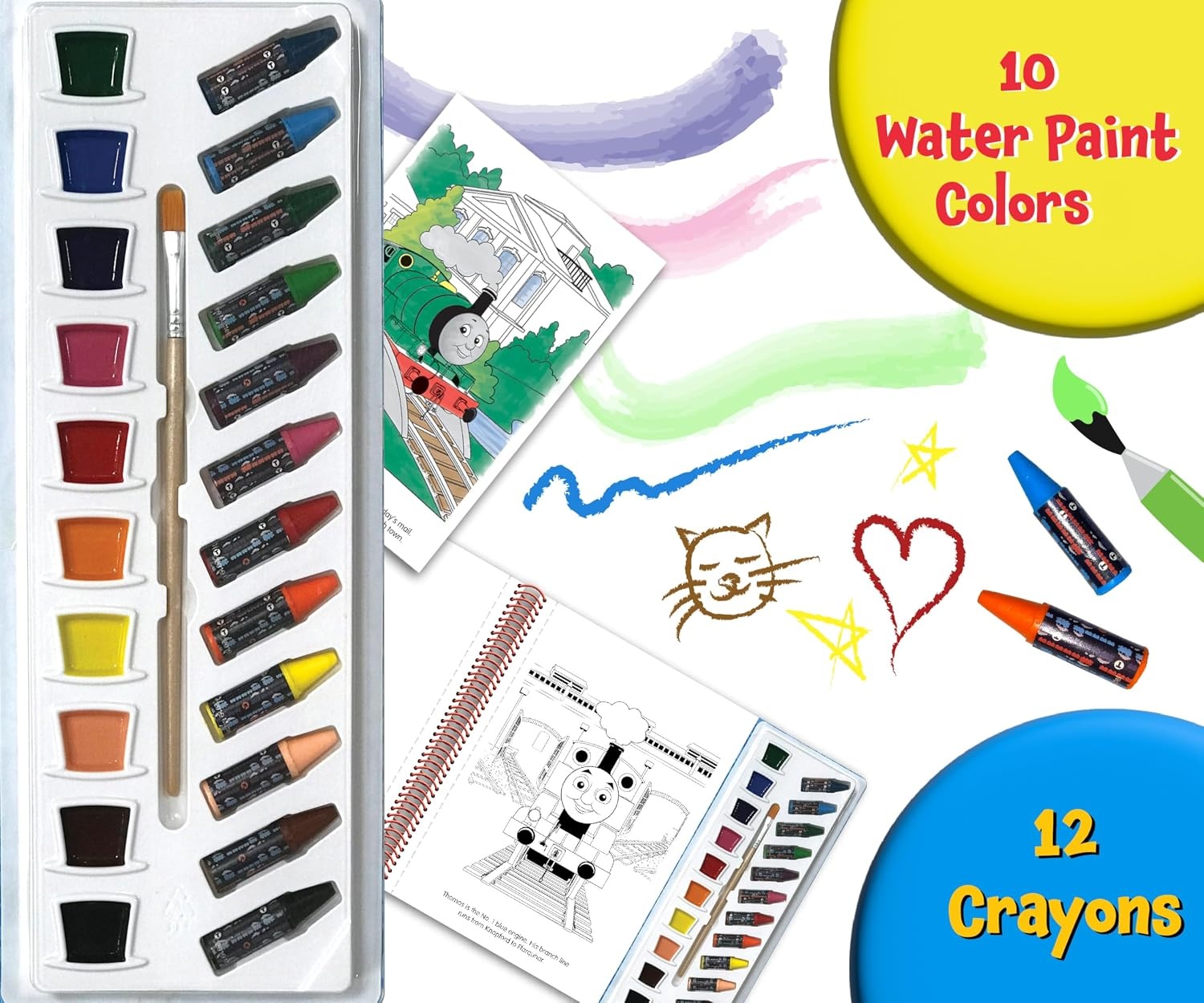 image:imageTHOMAS DELUXE POSTER PAINT amp COLOR