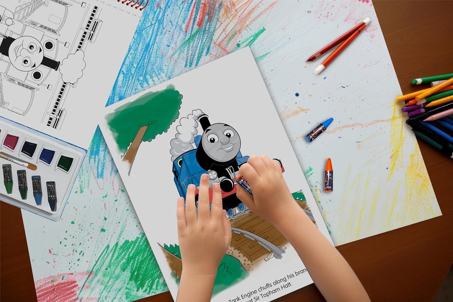 image:imageTHOMAS DELUXE POSTER PAINT amp COLOR