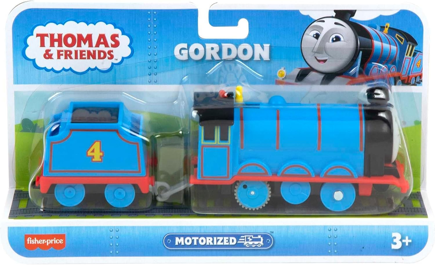 image:imageThomas amp Friends Motorized Toy Train Gordon BatteryPowered Engine with Tender for Pretend Play Preschool Kids Ages 3 YearsMulti