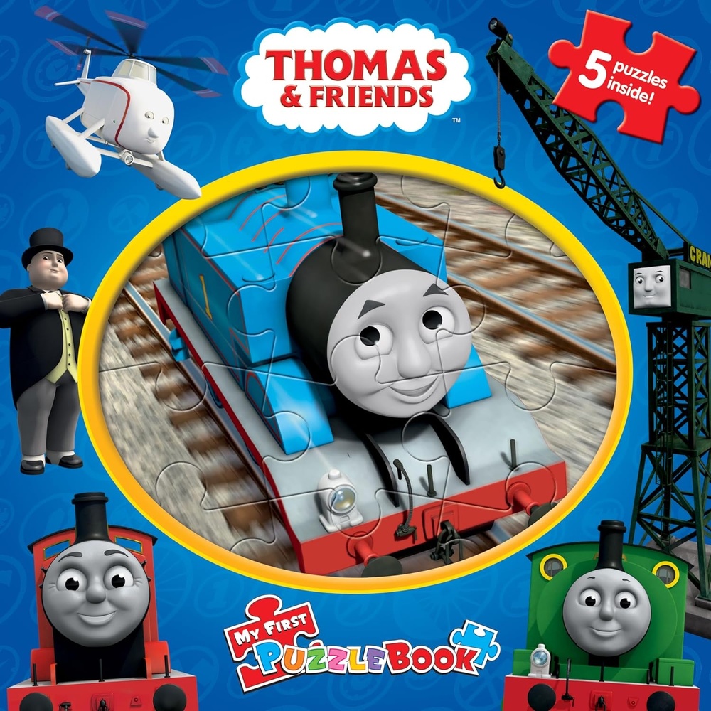 image:imageThomas amp Friends My First Puzzle Book Jigsaw Puzzles for kids 10page board book 5 puzzles to enjoy