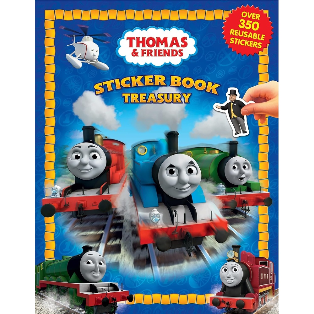 image:imageThomas amp Friends Sticker Book Treasury  Activity Books for kids 350 reusable stickers 96 pages of fun