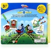 Thomas All Engines Go Deluxe Poster Paint & Color – Coloring Book for kids, 80 illustrations, 10 watercolor paints, 12 crayons, 1 paint brush