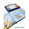 Thomas All Engines Go Read & Doodle – Learning resources for kids, a magnetic drawing pad, an easy-to-use pen, 22-page board book for reading and drawing