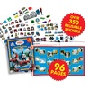 Thomas & Friends Sticker Book Treasury – Activity Books for kids, 350 reusable stickers, 96 pages of fun
