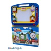 Thomas All Engines Go Read & Doodle – Learning resources for kids, a magnetic drawing pad, an easy-to-use pen, 22-page board book for reading and drawing
