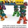 THOMAS & FRIENDS Toy Train Set, Super Station, Extra Large Race Track with Motorized Thomas, Diecast Percy & MINIS James for Ages 3+ Years(Simplified Packaging)