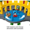 THOMAS & FRIENDS Toy Train Set, Super Station, Extra Large Race Track with Motorized Thomas, Diecast Percy & MINIS James for Ages 3+ Years(Simplified Packaging)